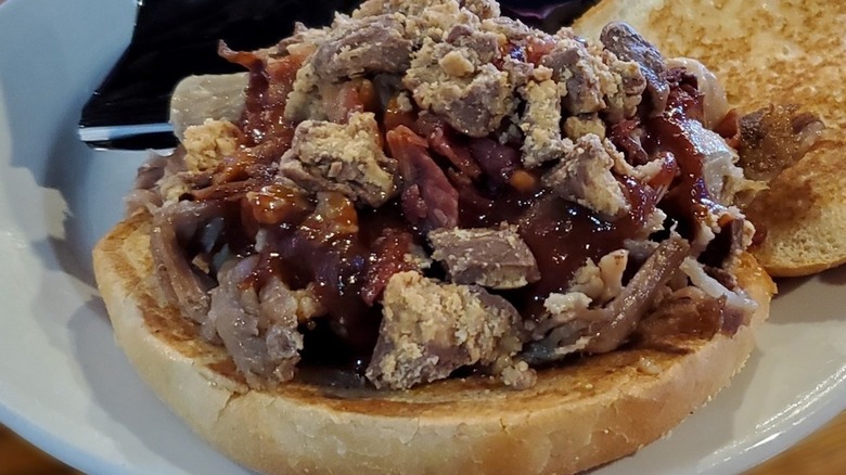 BBQ Reese's Sandwich