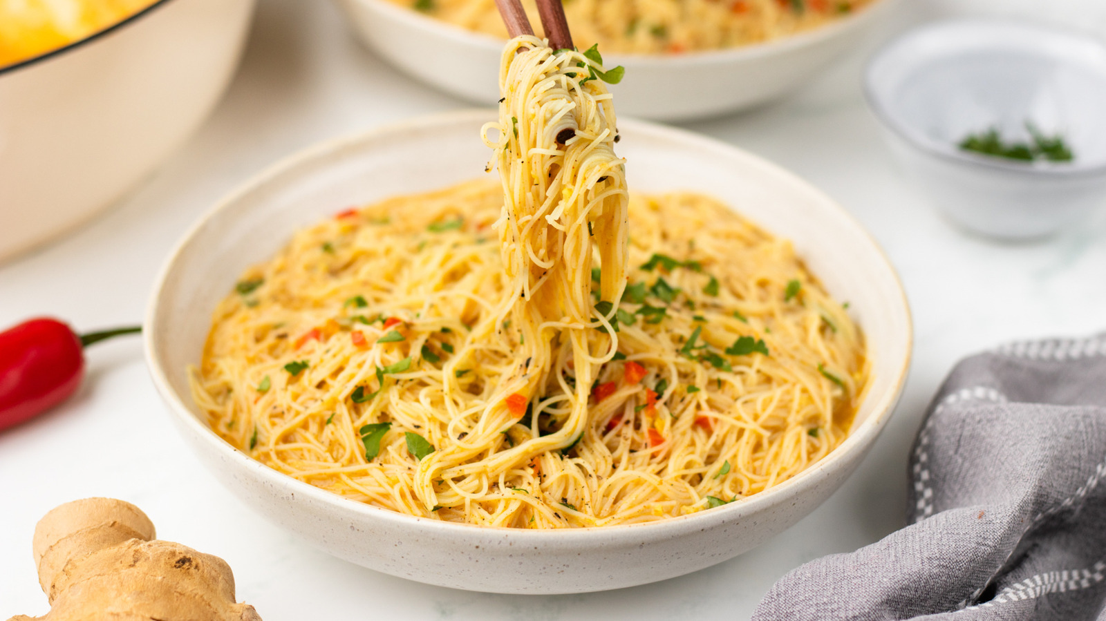 Aromatic Coconut Curry Noodles Recipe