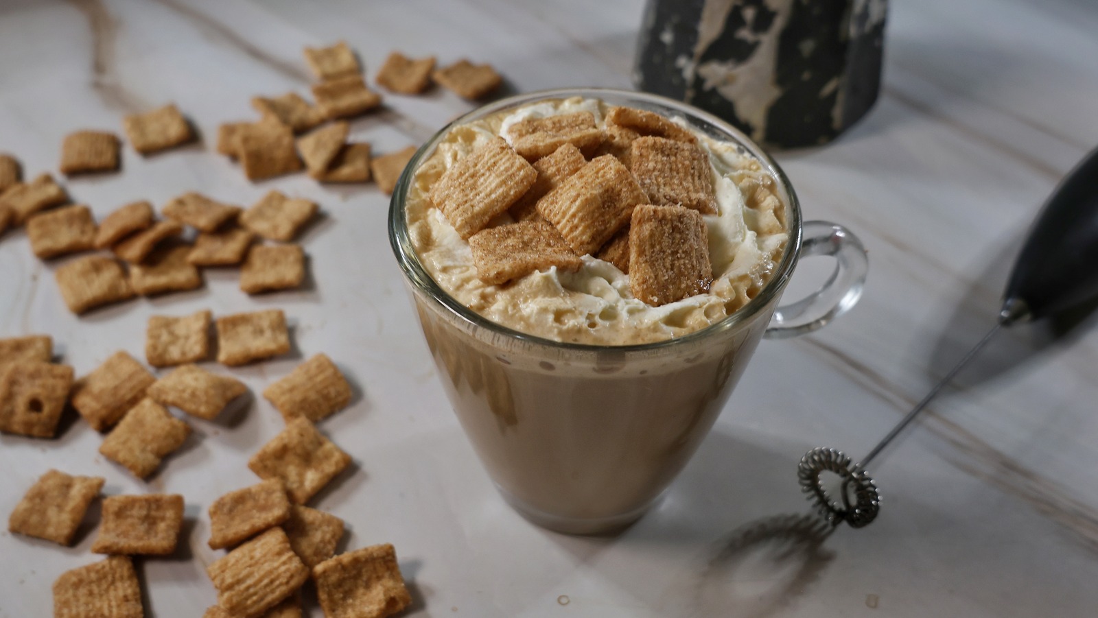 At-Home Cinnamon Cereal Milk Latte Recipe
