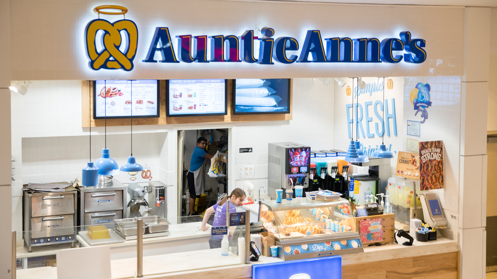 Auntie Anne's Pretzel Flavors You Can't Find In The US