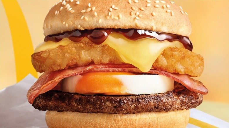 Big Brekkie Burger from McDonald's