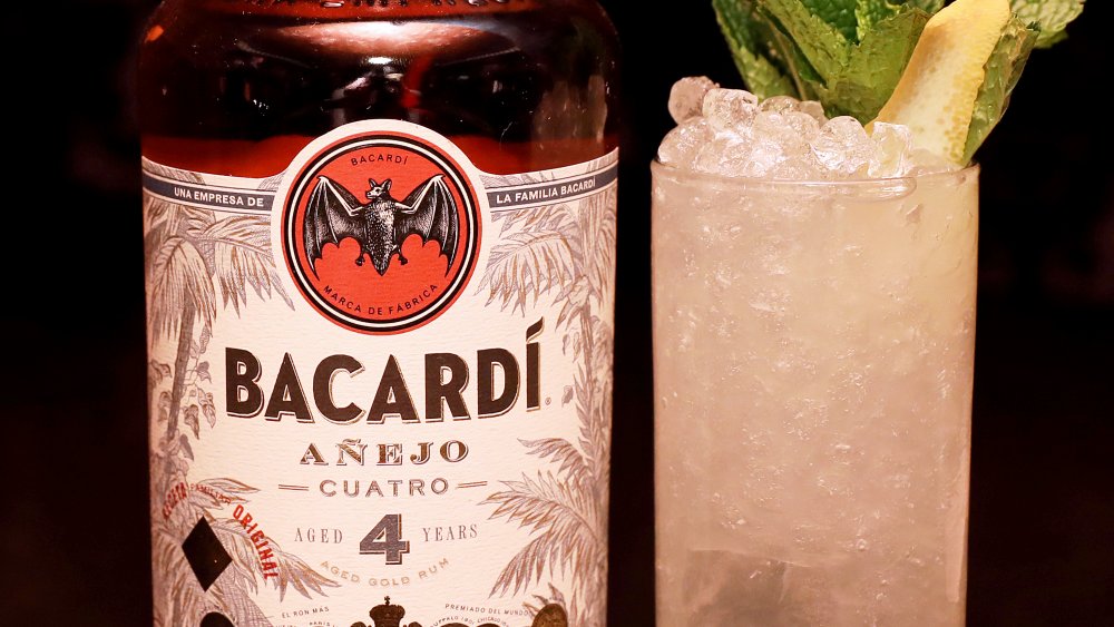 Bacardi rum and drink