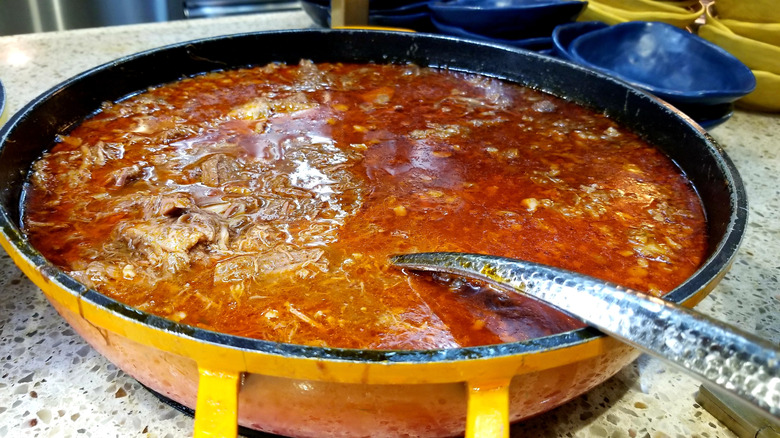 pot of birria