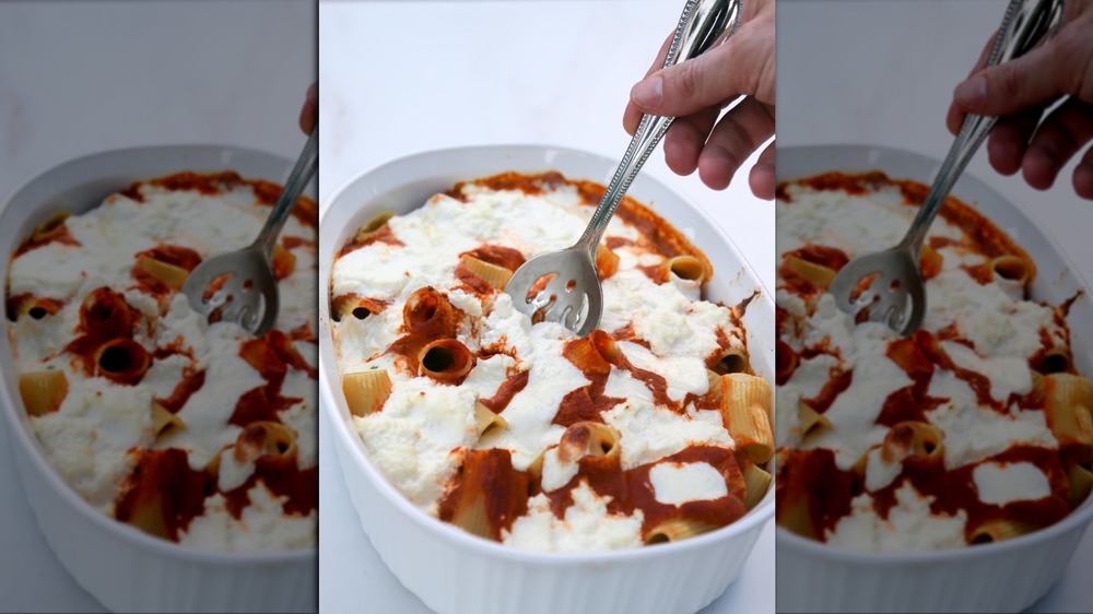 baked rigatoni recipe