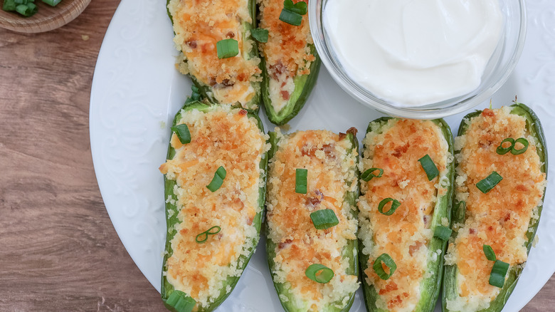 baked stuffed jalapeños