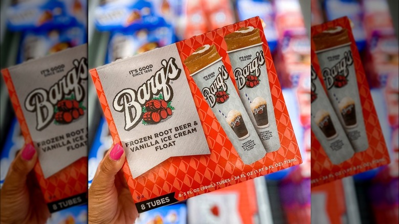 Barq's new Aldi desserts held by a hand