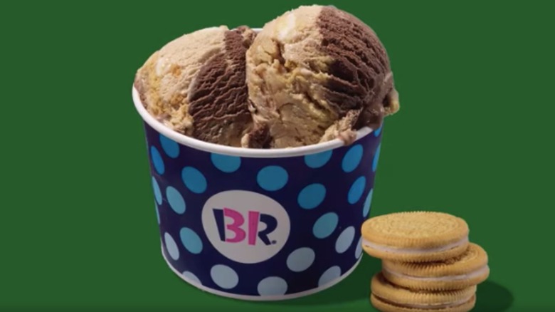 Baskin-Robbins with Golden Oreos