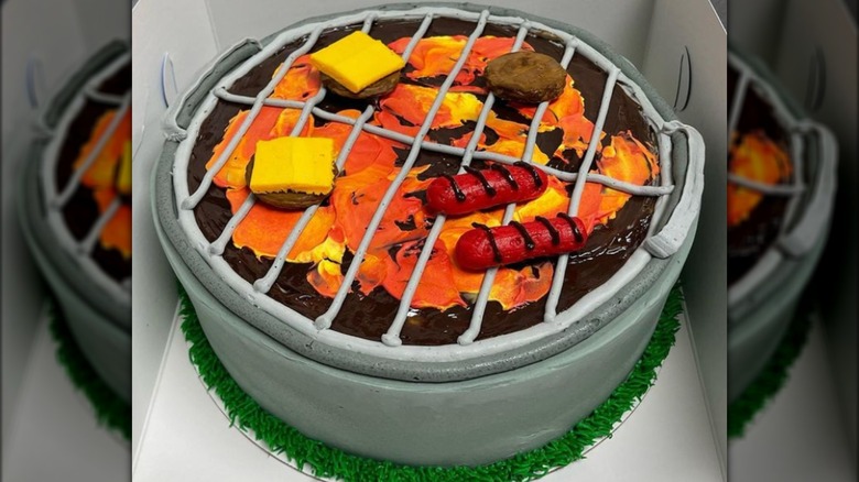 Baskin Robbins Grill Master Cake