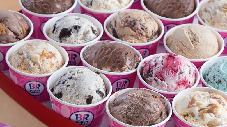 Baskin Robbins ice cream flavors