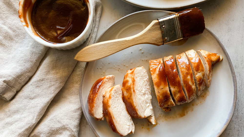 BBQ chicken recipe displayed