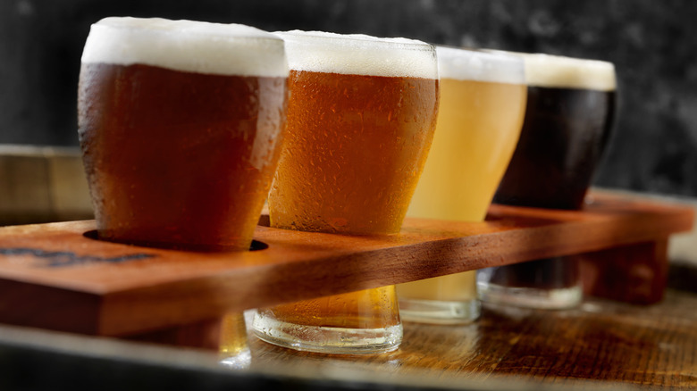 flight of beers