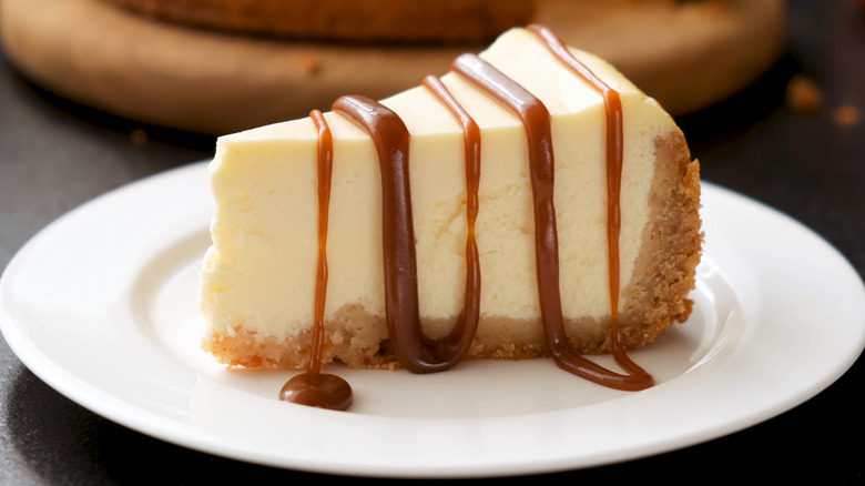 slice of cheesecake