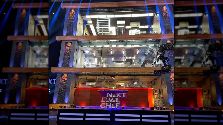 The three levels of the set