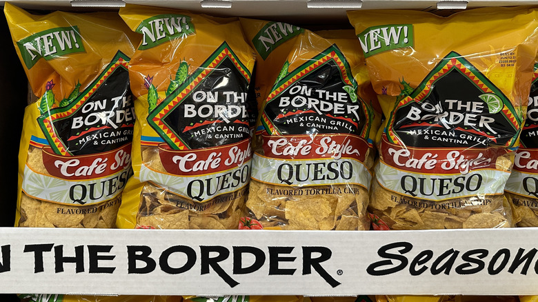 bags on On the Border tortilla chips
