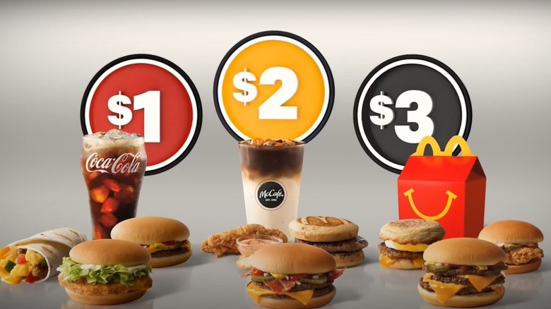 McDonald's dollar menu ad