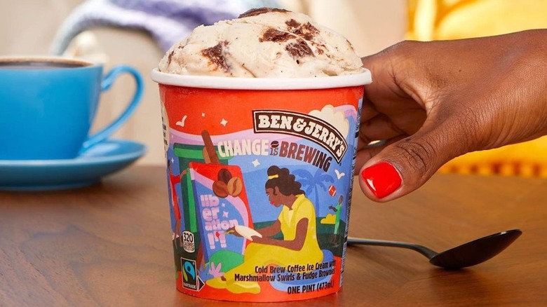 Ben & Jerry's Change is Brewing ice cream