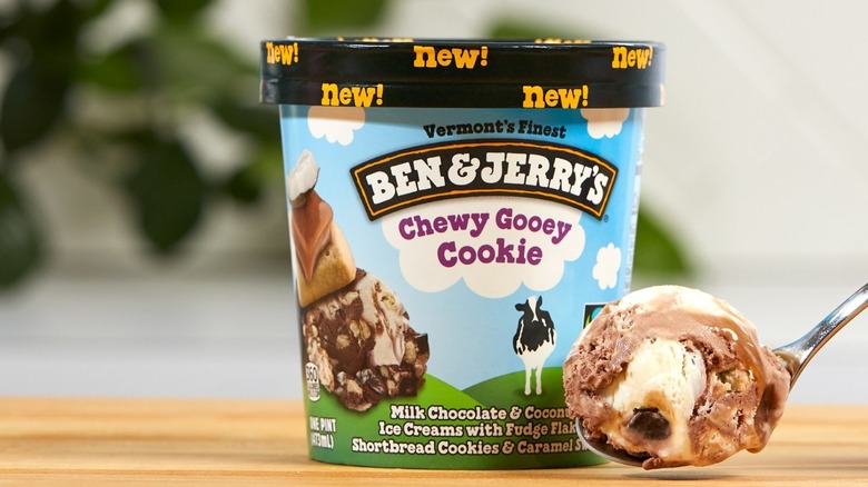 Ben & Jerry's Chewy Gooey Cookie ice cream