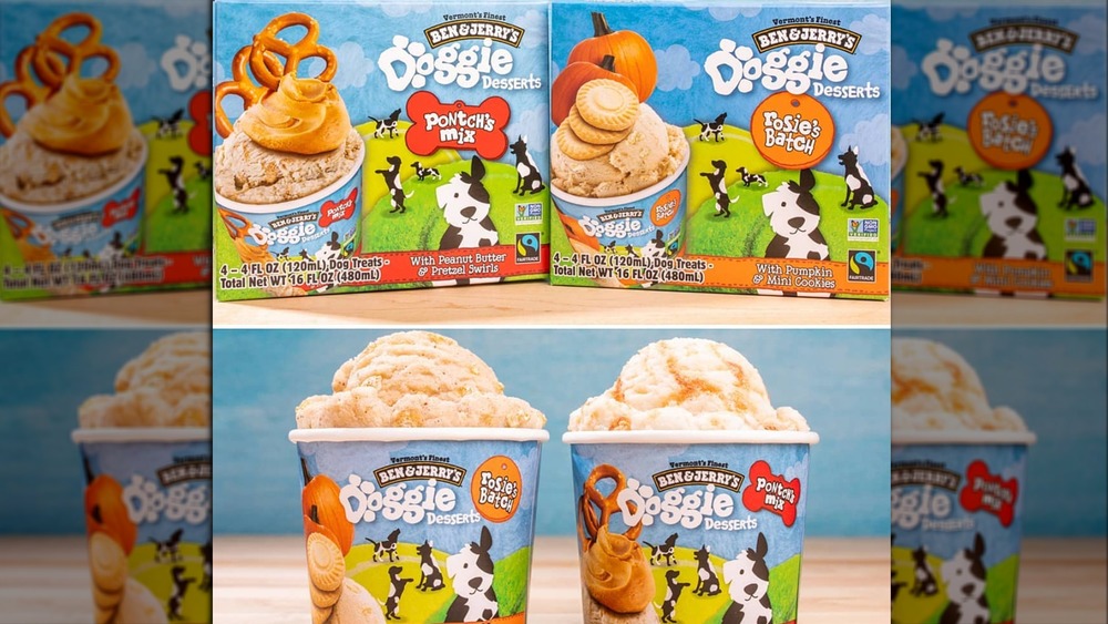 Ben and Jerry's Doggie Desserts ice cream