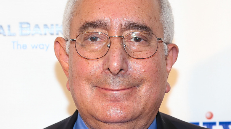 Ben Stein slightly smiling