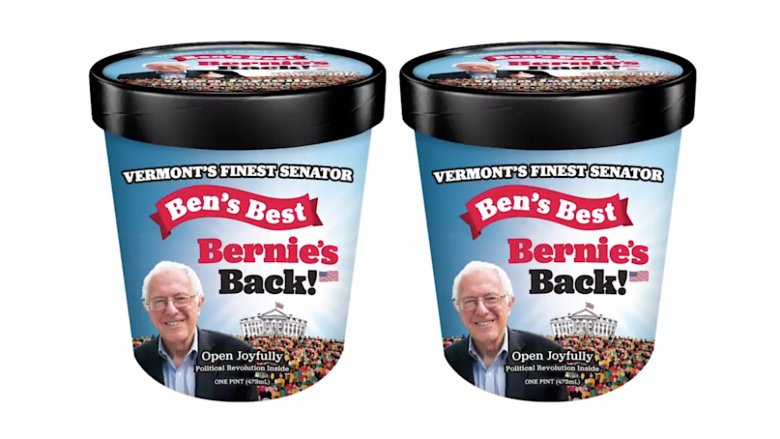 Bernie Sanders ice cream