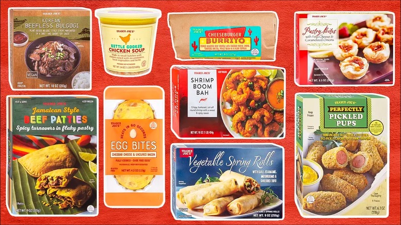 trader joe's food meal selection