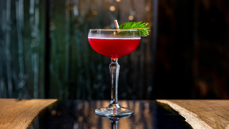 A Manhattan cocktail