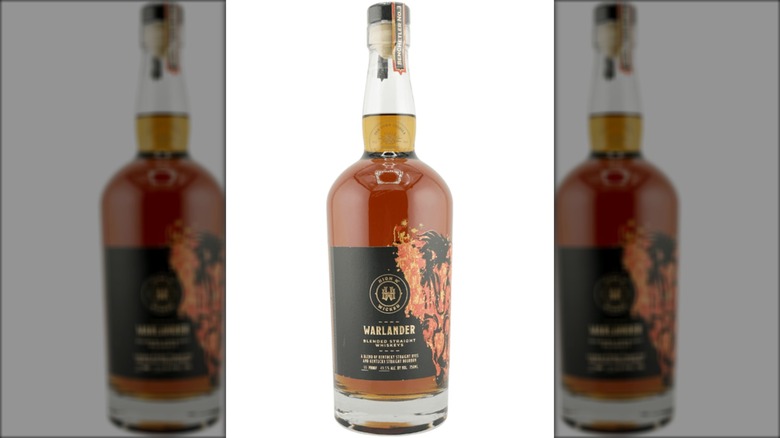 Bottle of High N' Wicked Warlander on white background