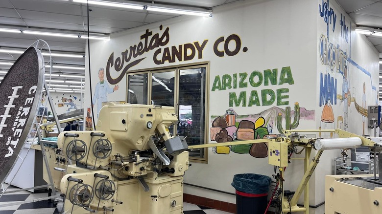 Machines in Cerreta Candy Co.