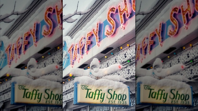 The Taffy Shop storefront