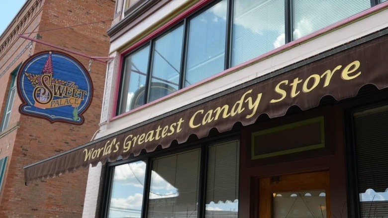 The Sweet Palace storefront