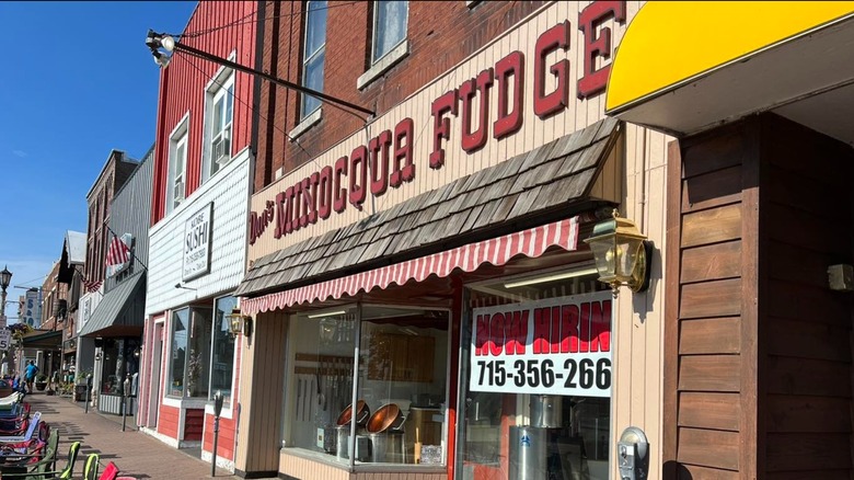 Dans Minocqua Fudge storefront