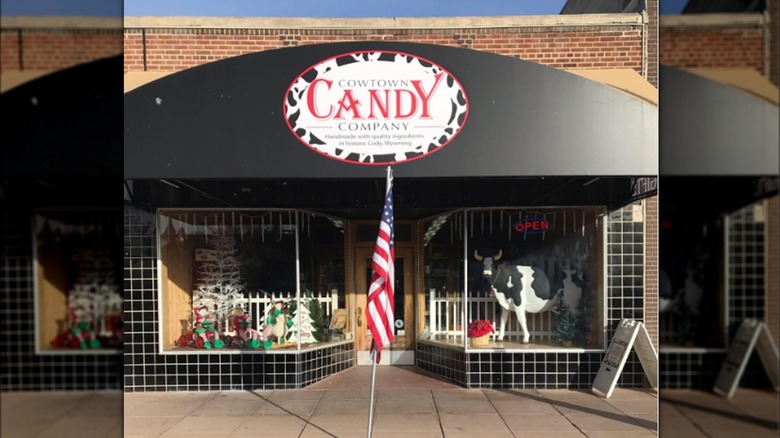 front of Cowtown Candy Company