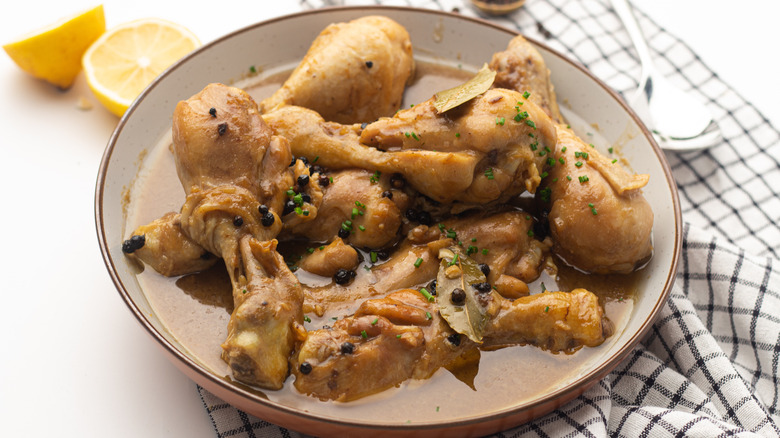 Chicken Adobo in bowl