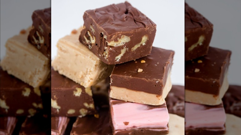 Stacked fudge from Sweet Granada.