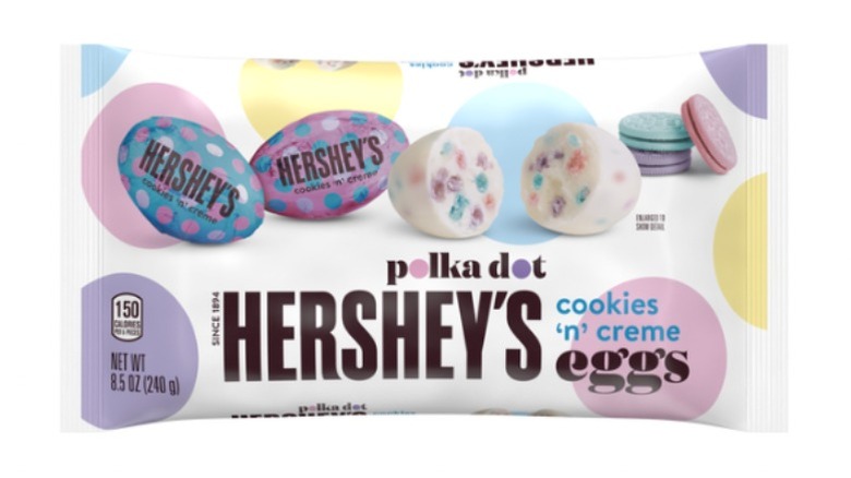 Polka Dot Hershey's chocolate eggs