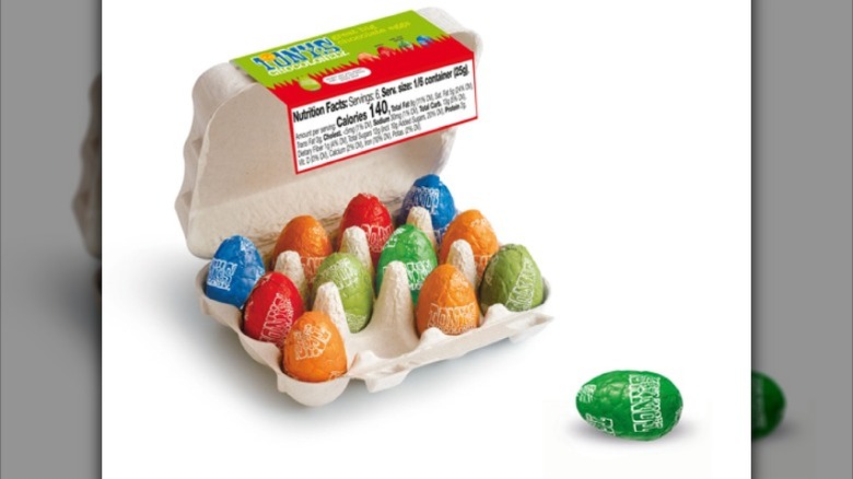 carton of Tony's Chocolonely Big Chocolate Eggs