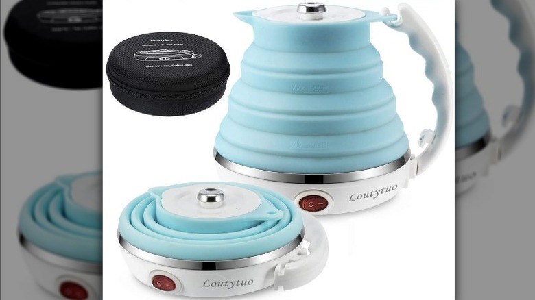 Loutytuo Ultrathin Silicone Travel Kettle  