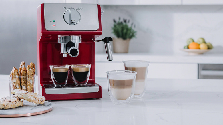 Red at home espresso machine
