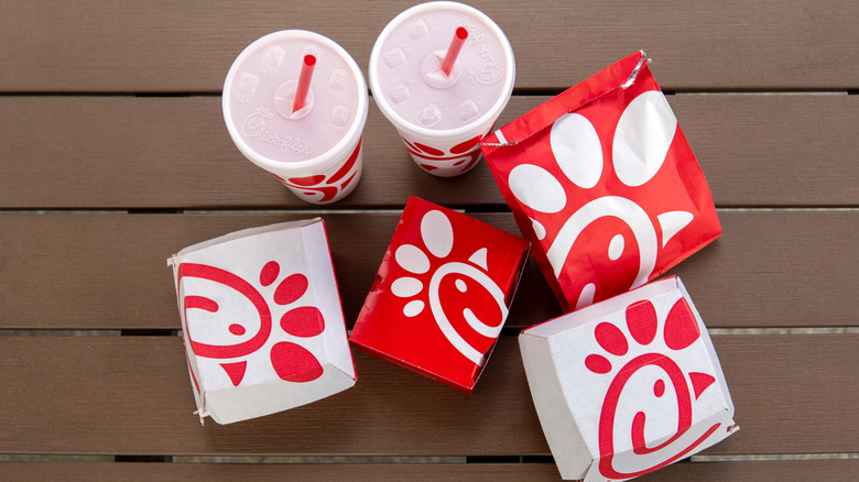 Chick Fil A food items