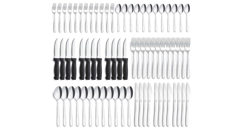 Pleafind 72-piece flatware set