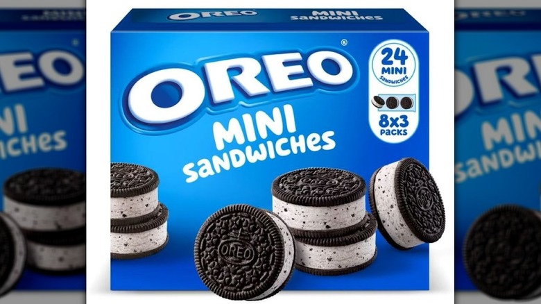 Box of Oreo Mini Ice Cream Sandwiches