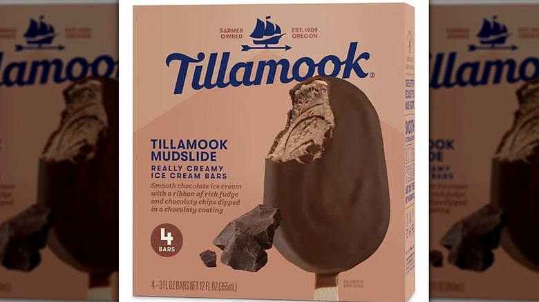 Box of Tillamook Mudslide Ice Cream Bars