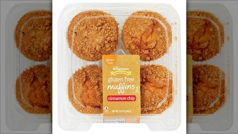 Wegmans gluten-free cinnamon chip muffins