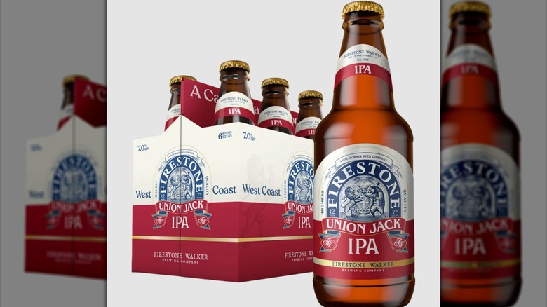 Firestone Union Jack IPA bottles
