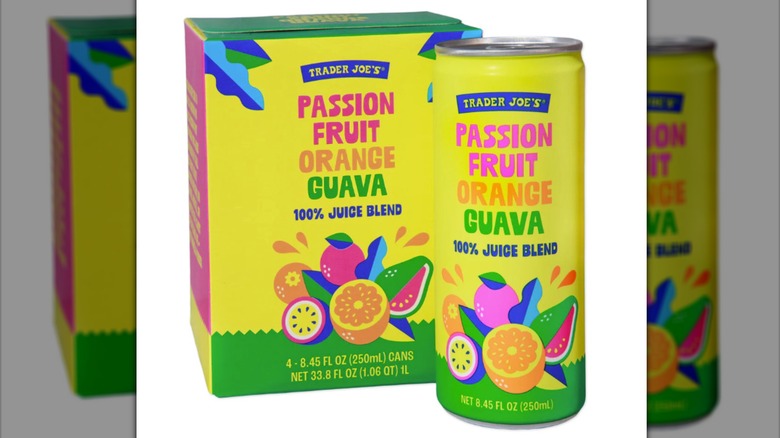 Trader Joe's Passion Fruit Orange Guava 100% Juice Blend