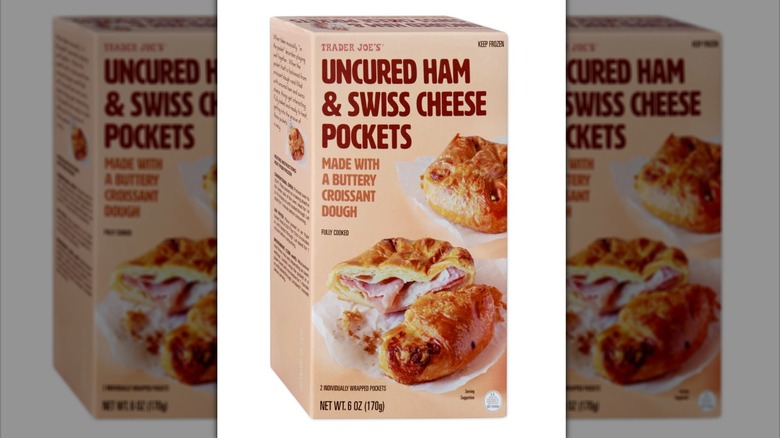 Trader Joe's Uncured Ham & Swiss Cheese Pockets