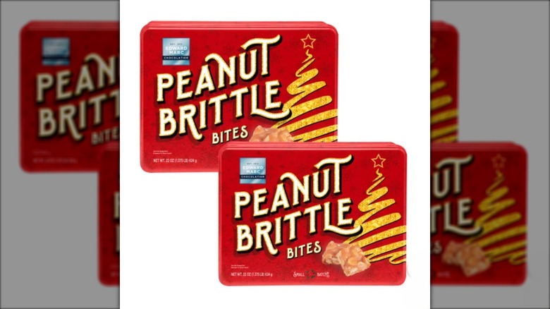 2 pack of peanut brittle bites
