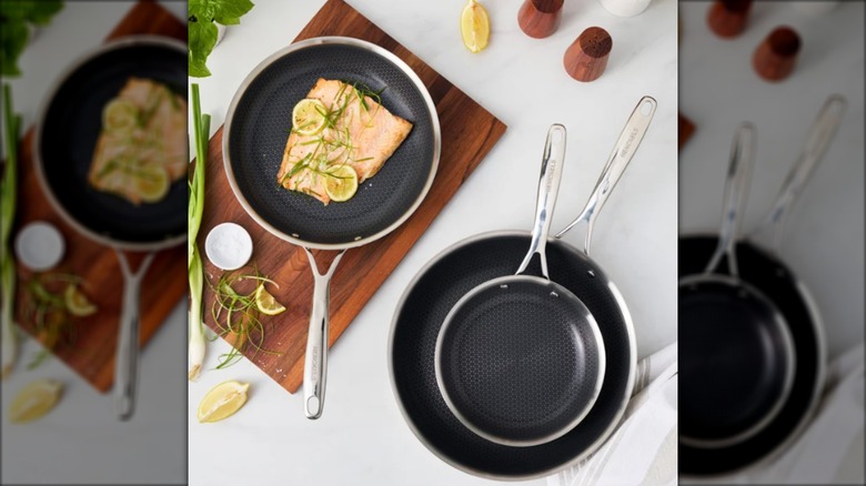 2 piece frying pan set