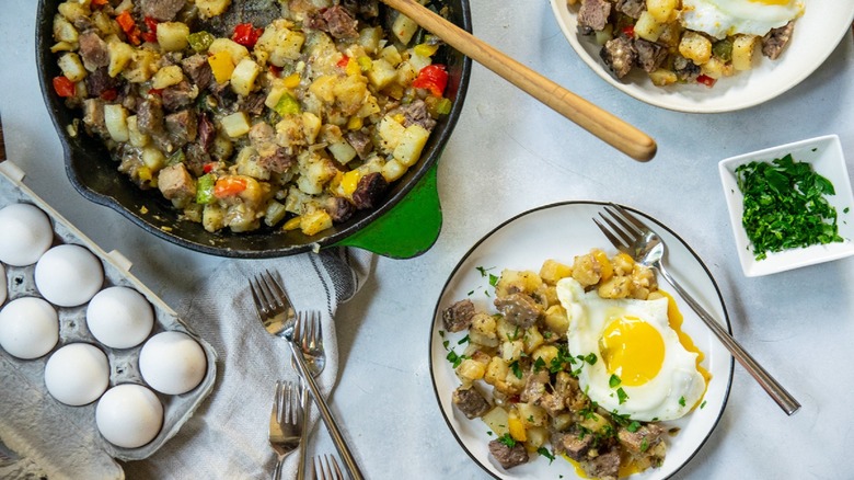 roast beef hash breakfast