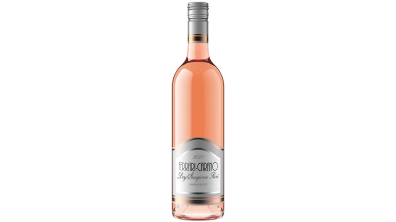 Bottle of Ferrari-Carano Rose
